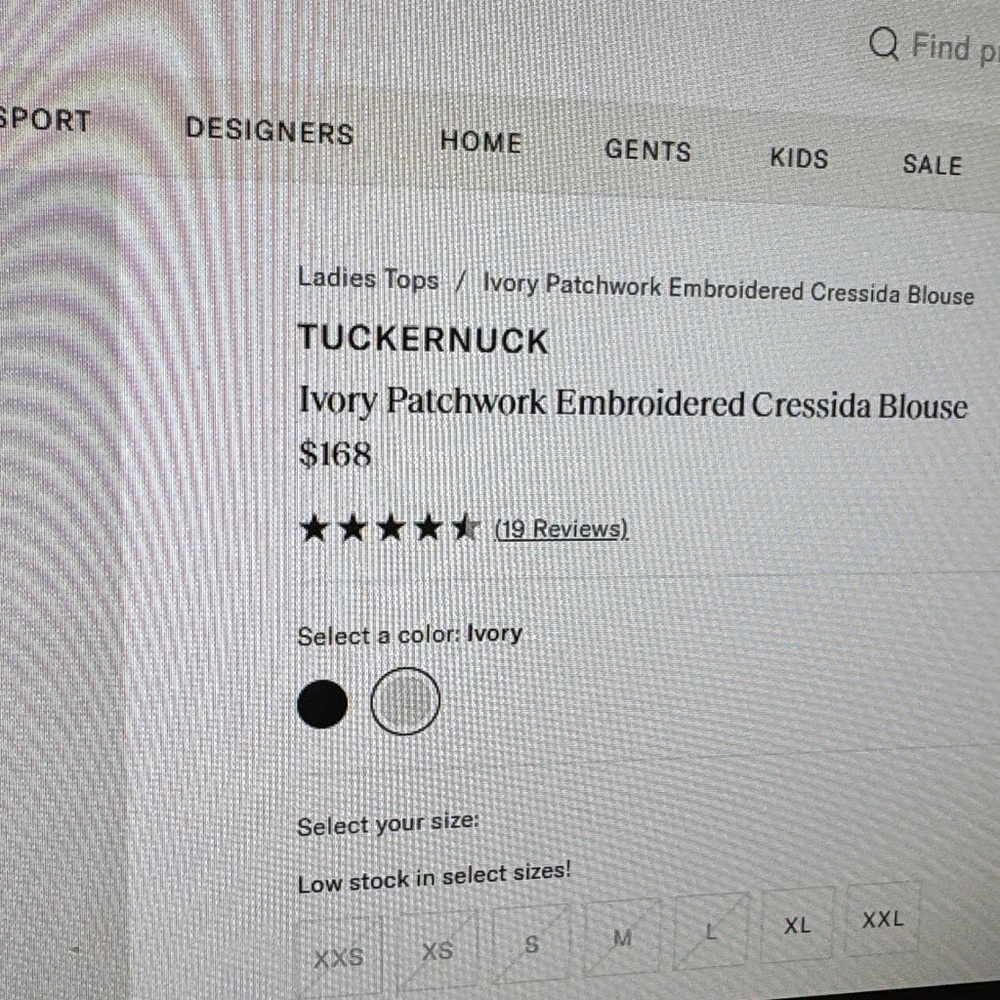 Tuckernuck White Blouse with Elegant Sleeves - Picture 8 of 8